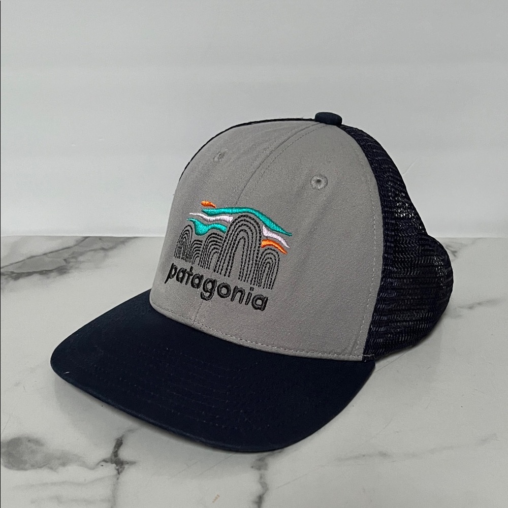 Patagonia Two-Tone Trucker Hat with Embroidered Logo